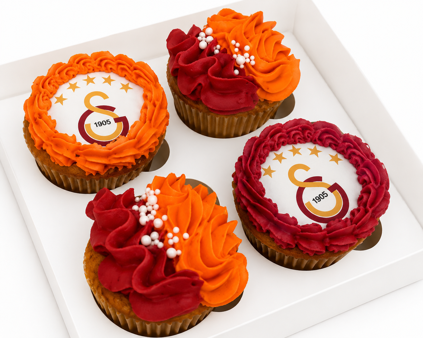 Cupcake-Box mit Wunschmotiv